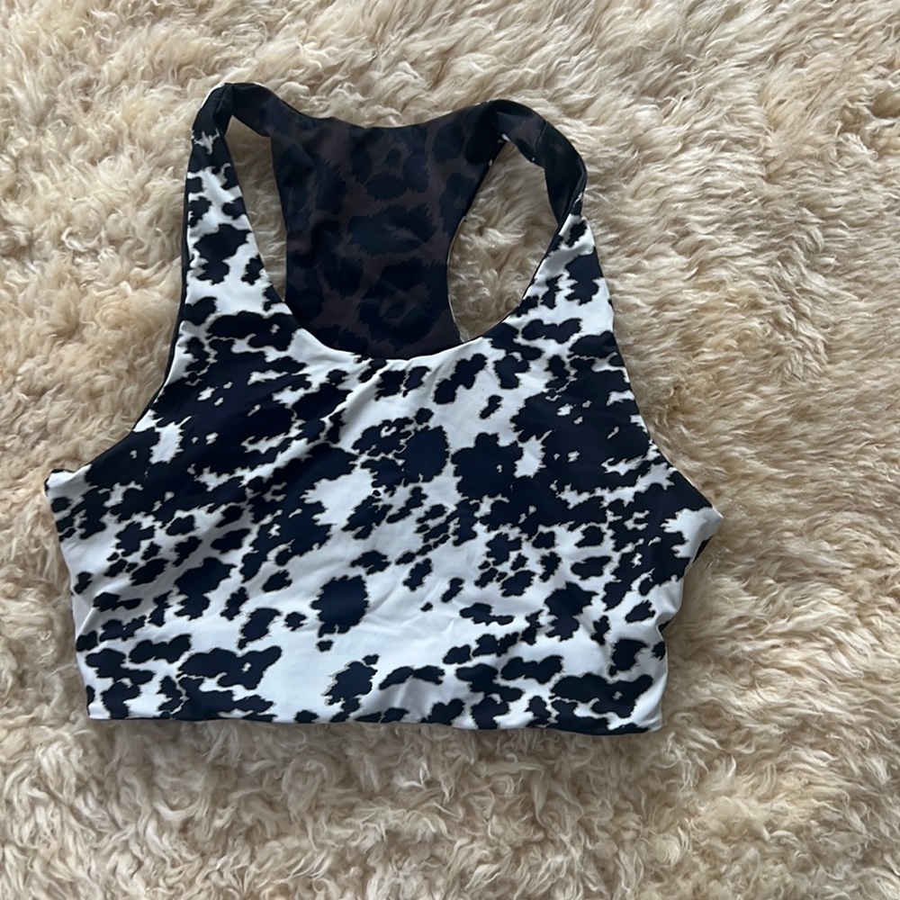 Women’s Crazy Train Reversible Swim Top/Sports Bra